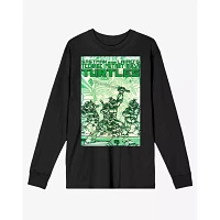 Comic Cover Warriors Long Sleeve T Shirt - Teenage Mutant Ninja Turtles