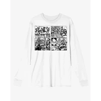 Comic Strip Long Sleeve T Shirt - Teenage Mutant Ninja Turtles