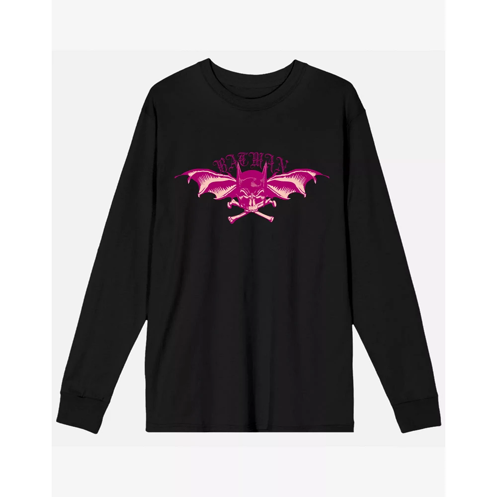 Batmask Bat Wings Long Sleeve T Shirt - Batman