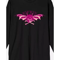 Batmask Bat Wings Long Sleeve T Shirt - Batman