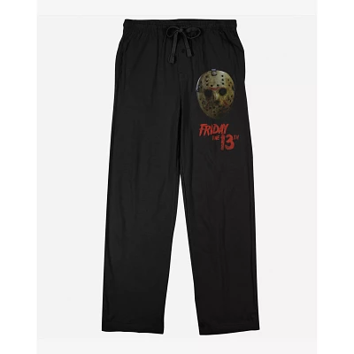 Jason Voorhees Realistic Mask Lounge Pants - Friday the 13th
