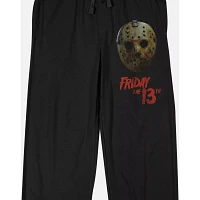 Jason Voorhees Realistic Mask Lounge Pants - Friday the 13th