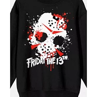 Jason Voorhees Mask Crewneck Sweatshirt - Friday the 13th