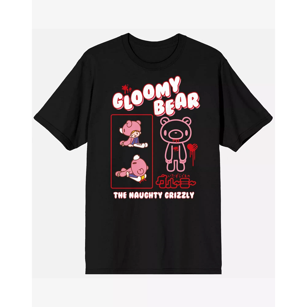 The Naughty Grizzly T Shirt - Gloomy Bear