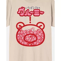 Gloomy Bear Head T Shirt