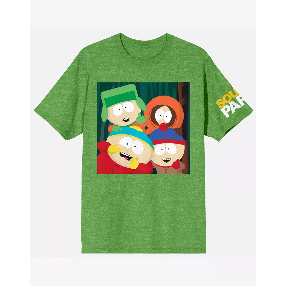 The South Park Boys Green T Shirt