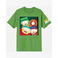 The South Park Boys Green T Shirt