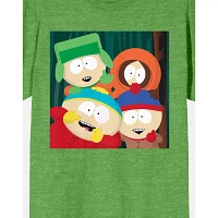 The South Park Boys Green T Shirt
