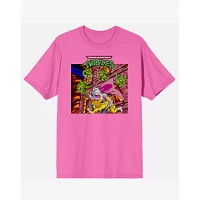 Teenage Mutant Ninja Turtles Super Shredder Pink T Shirt