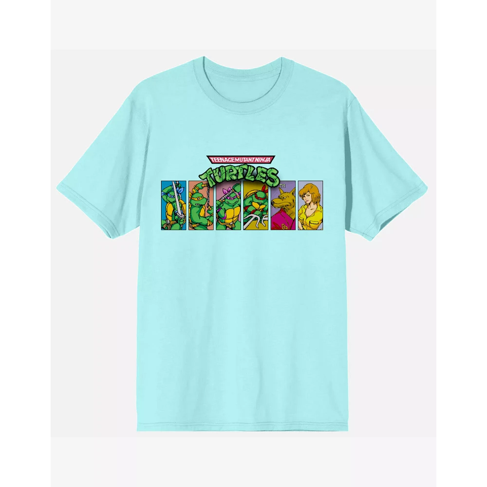 Teenage Mutant Ninja Turtles Characters T Shirt