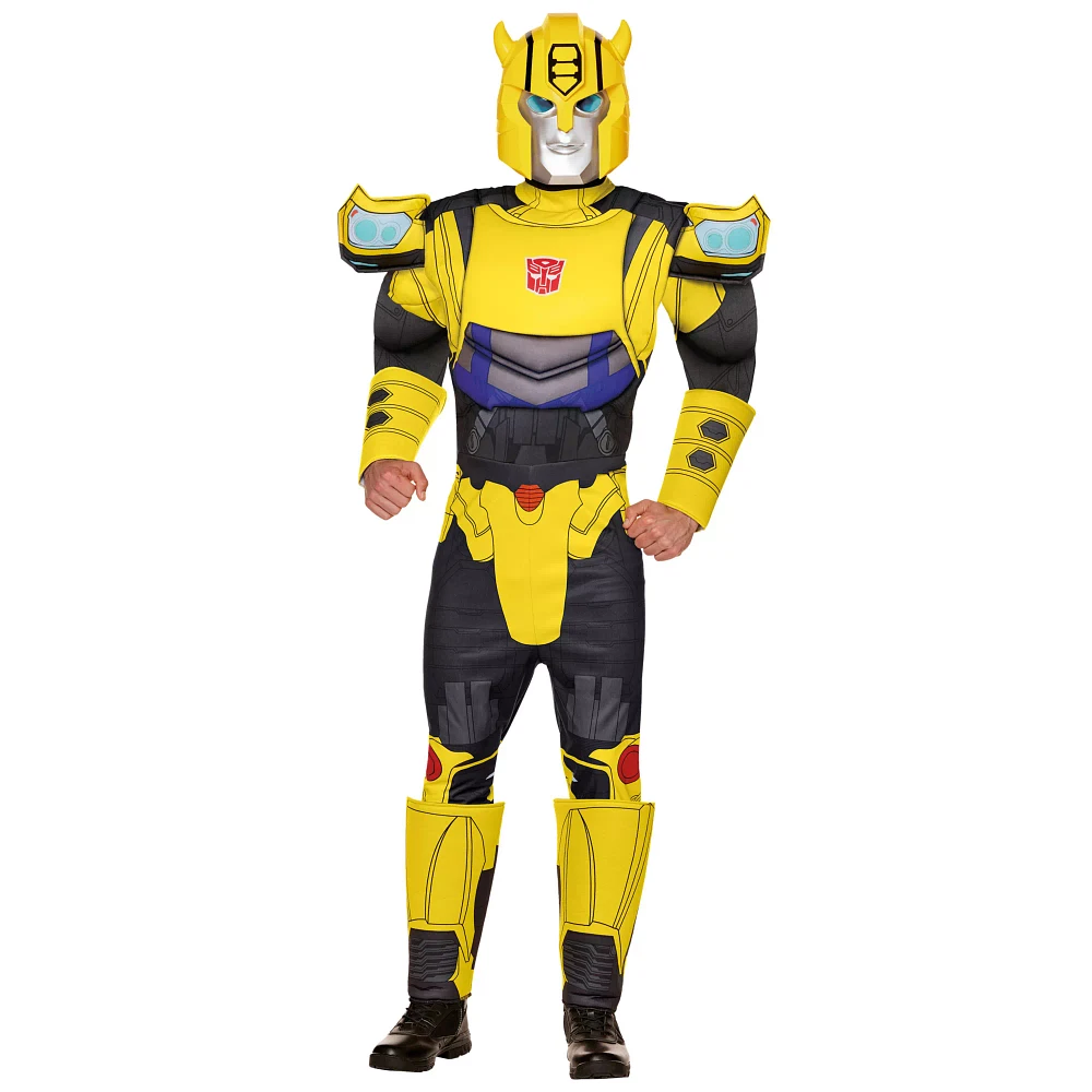 Adult Bumblebee Muscle Suit Costume - Transformers
