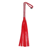 Red Amor Sparkle Flogger