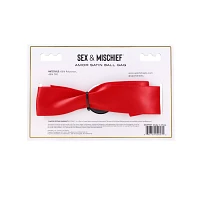 Amor Red and Black Ball Gag