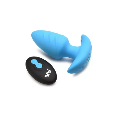 Bang Remote Control Rotating & Vibrating Silicone Butt Plug