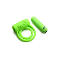 Bang Glow in the Dark Remote Control Vibrating Cock Ring