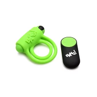 Bang Glow in the Dark Remote Control Vibrating Cock Ring