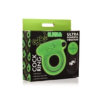 Bang Glow in the Dark Remote Control Vibrating Cock Ring