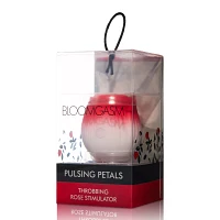 Bloomgasm Red Pulsing Petals Throbbing Rose Stimulator