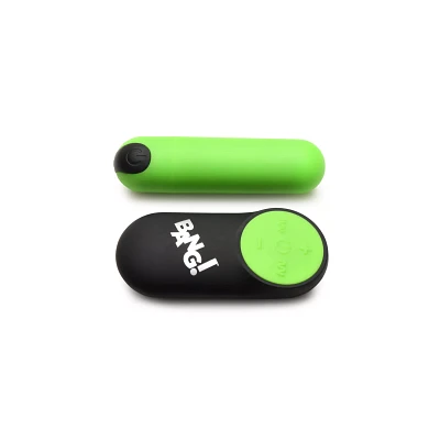 Bang Glow in the Dark Remote Control Bullet Vibrator