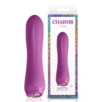10-Function Fern Jeweled Rechargeable Vibrator - 5.3 Inch