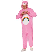 Adult Pink Cheer Bear Jumpsuit - Care Bears