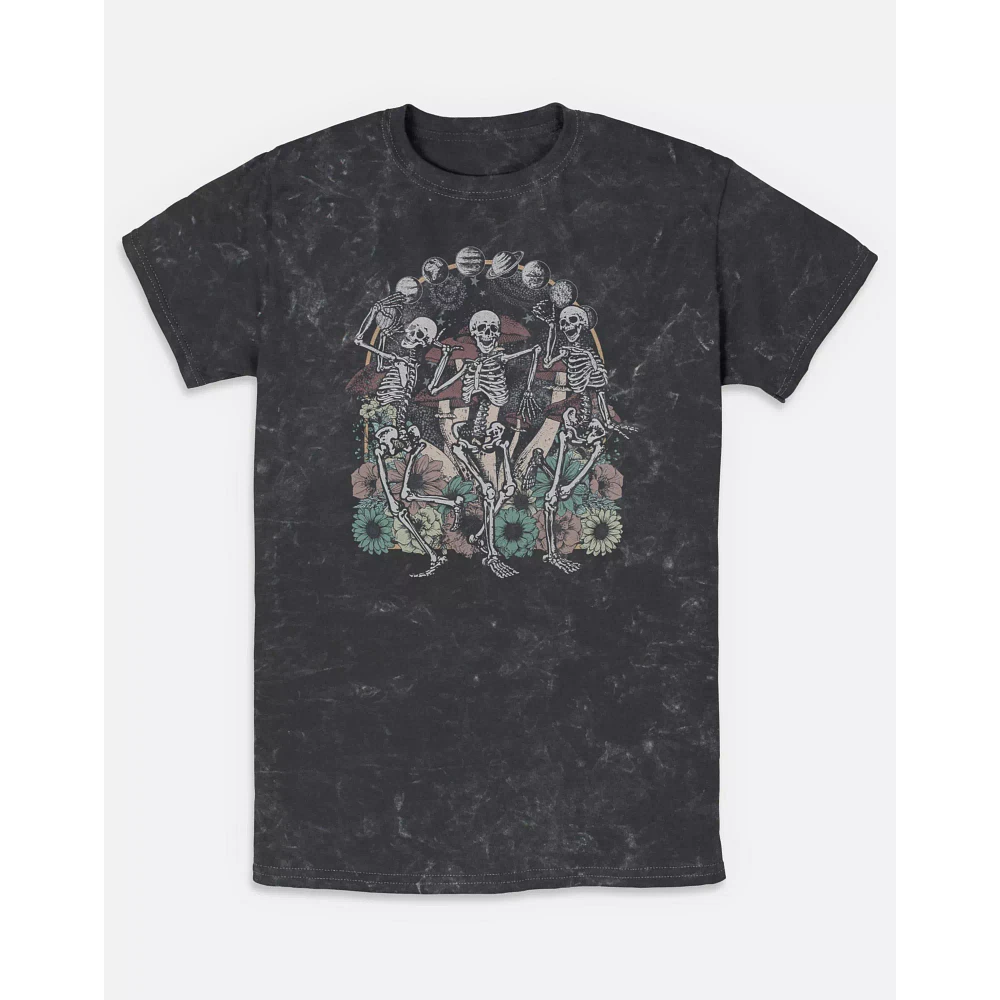 Moon Dance Skeleton T Shirt