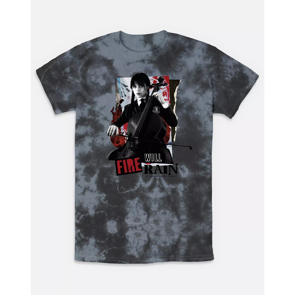 Fire Will Rain T Shirt - Wednesday