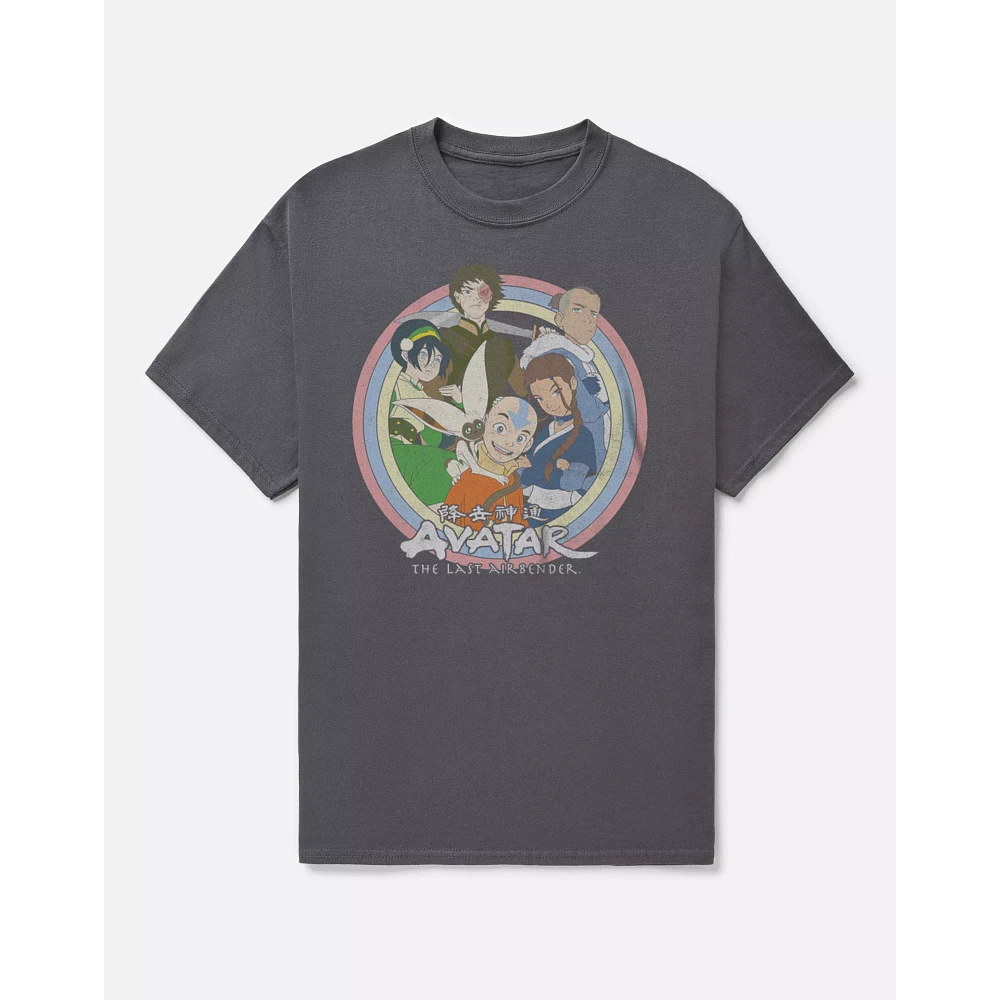 Avatar Characters Group T Shirt - the Last Airbender