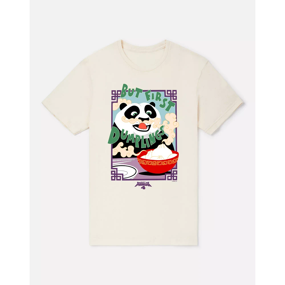 But First Dumplings T Shirt - Kung Fu Panda