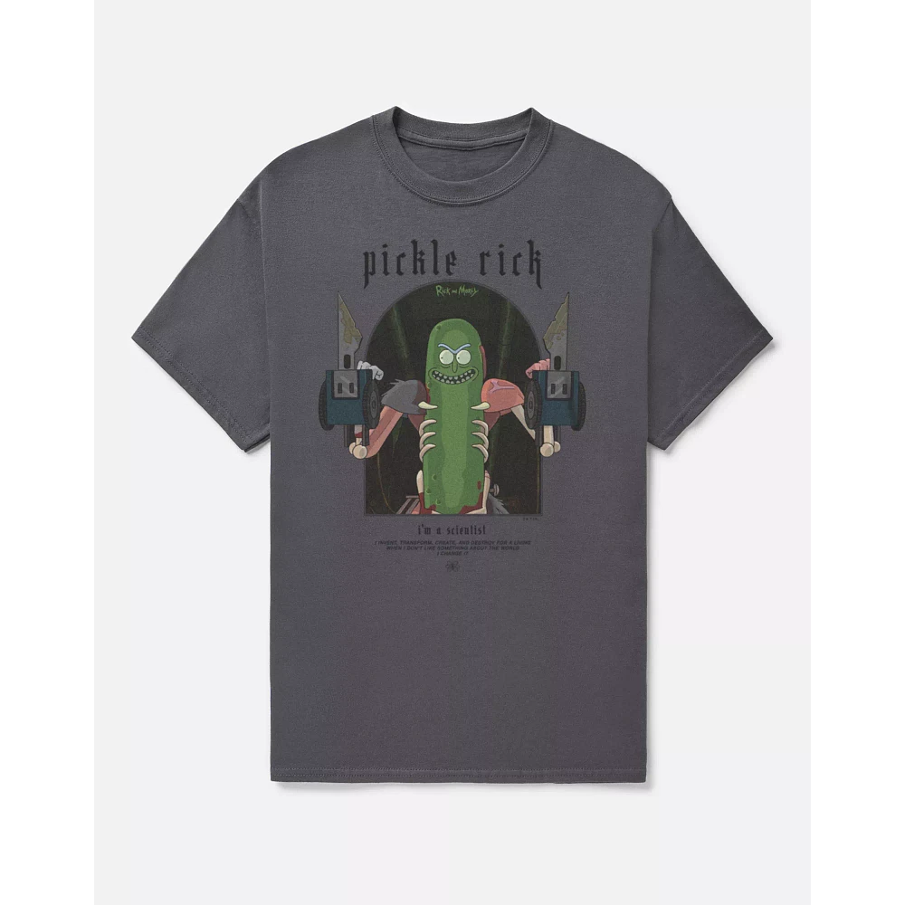 Pickle Rick Scientist T Shirt - and Morty