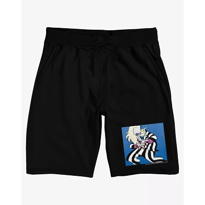 Beetlejuice Animated Lounge Shorts