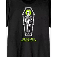 Here Lies Beetlejuice Coffin T Shirt