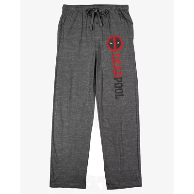 Deadpool Mask Grey Lounge Pants - Marvel