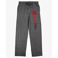 Deadpool Mask Grey Lounge Pants - Marvel