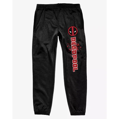 Deadpool Mask Black Lounge Pants - Marvel