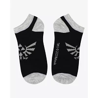 The Legend of Zelda Hyrule Crest Ankle Socks - 5 Pair