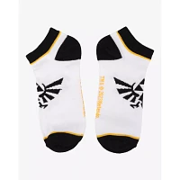 The Legend of Zelda Hyrule Crest Ankle Socks - 5 Pair