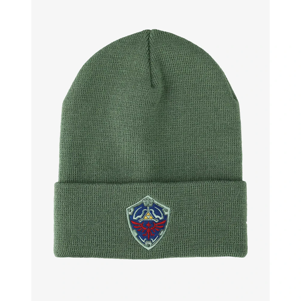 Hylian Shield Cuff Beanie Hat - The Legend of Zelda