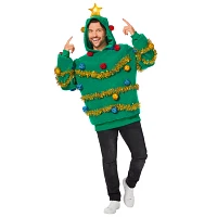 Adult Christmas Tree Hoodie