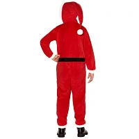 Kids Santa Claus Jumpsuit Costume