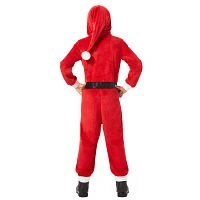 Kids Santa Claus Jumpsuit Costume