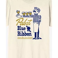 Pabst Blue Ribbon Bartender T Shirt