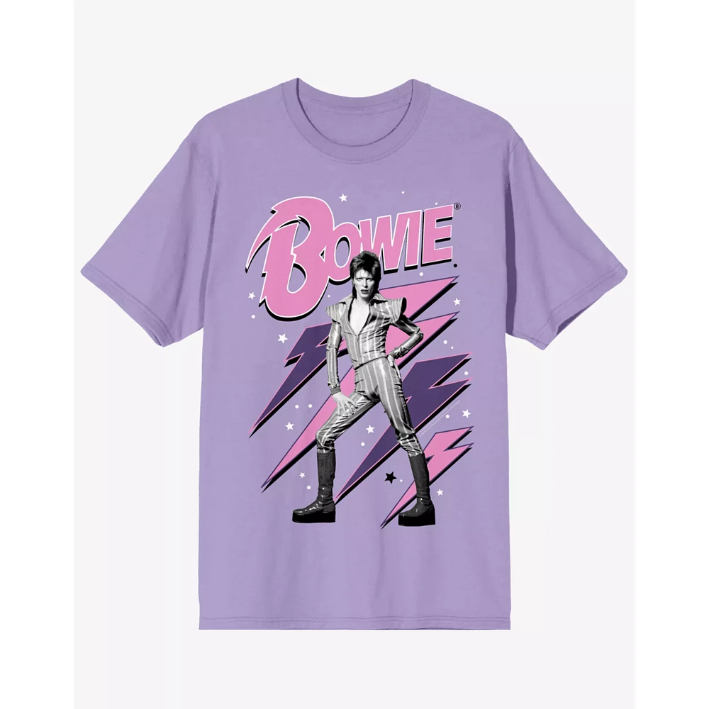 Purple Ziggy Stardust T Shirt - David Bowie
