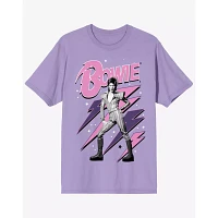 Purple Ziggy Stardust T Shirt - David Bowie