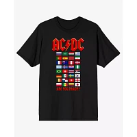 ACDC World Tour Flag T Shirt