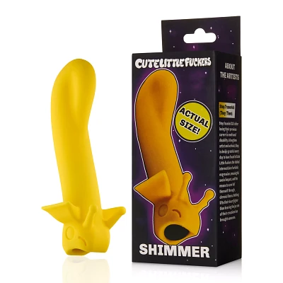 Cute Little Fuckers Yellow Shimmer Vibrator
