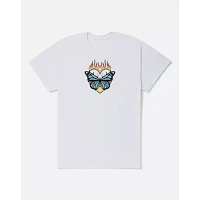Flaming Butterfly Heart T Shirt