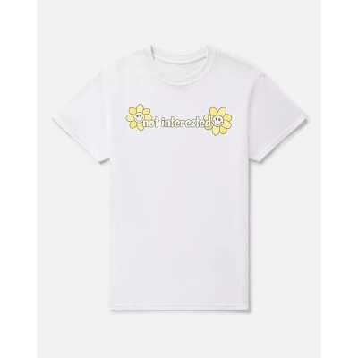 Not Interested T Shirt