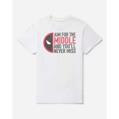 Aim for the Middle T Shirt - Deadpool & Wolverine