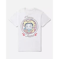 Texas Tears T Shirt - Betty Boop